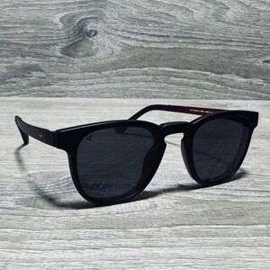 Vincent Chase VC E11420 Eyeglass Frames Mag‎ Clip Mens 46-21-140 Black Polarized